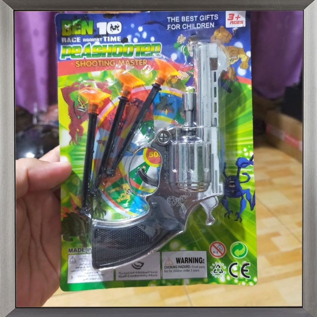 Bisa COD Mainan anak jadul tembakan pistol karet nempel kaca lucu murah harga satuan perpcs [PRJ]  T