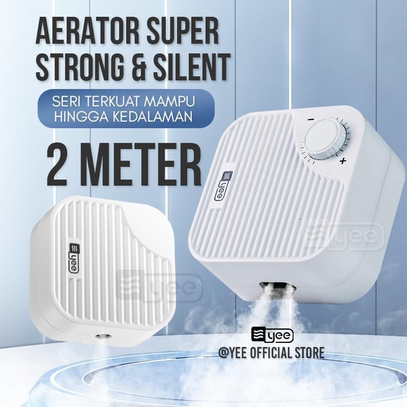 Aquarium Aerator / Silent Aerator / Air Pump / Gelembung Udara / Pompa Udara