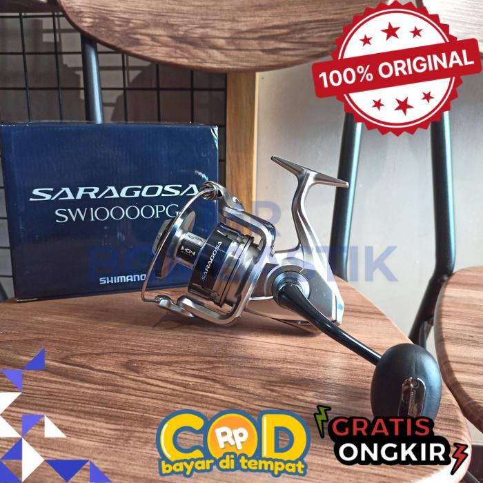 Reel Shimano Saragosa 2020 SW 10000PG 10000 PG HG XG - 10000PG non grs -bomb