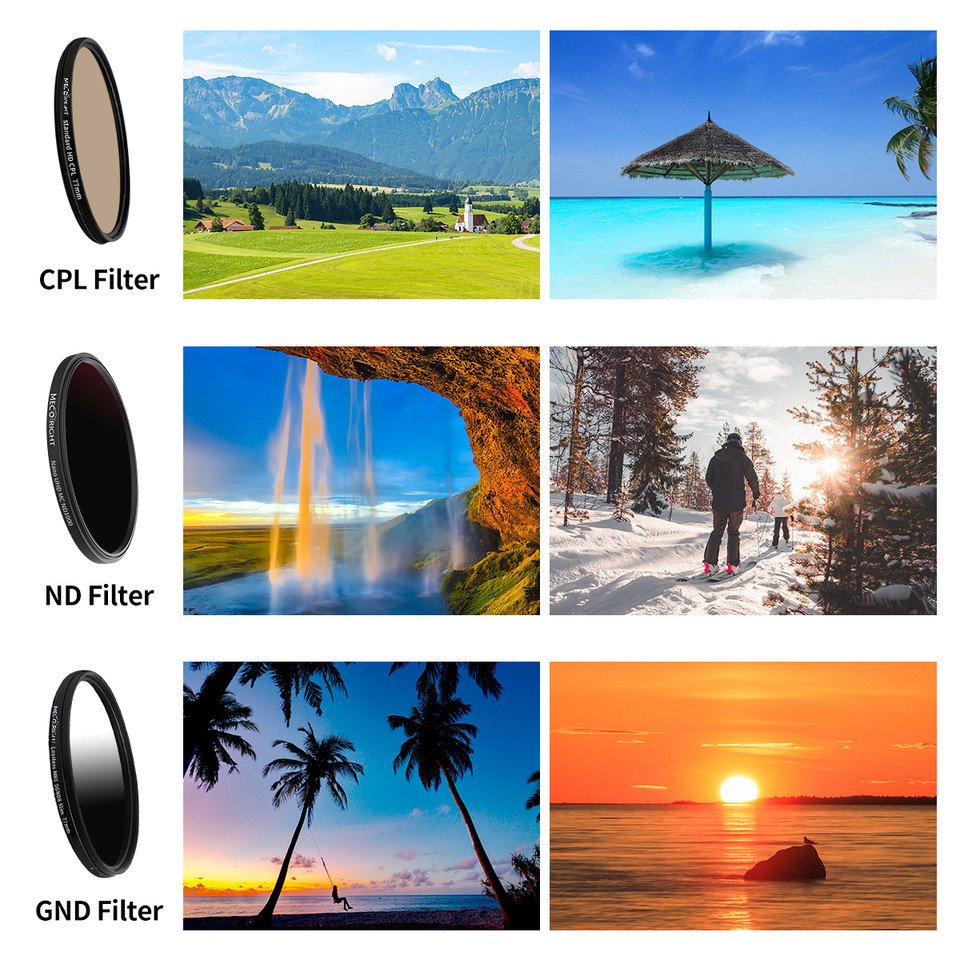 MECORIGHT For Xiaomi 13/14ultra Mobile Phone Lens Filter Ring Professional Camera Set Smartphone Pho