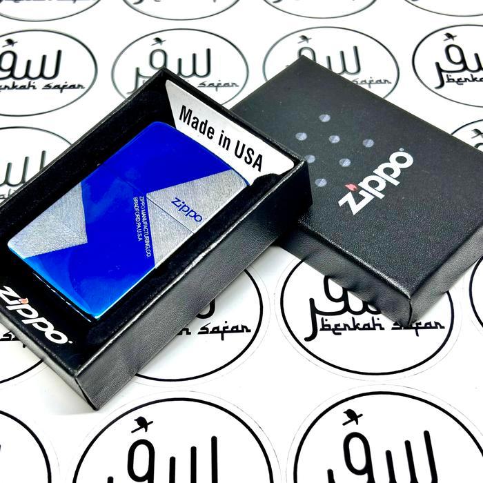 Korek Zippo Blue Sapphire High Polish ZigZag Manufacturing Original