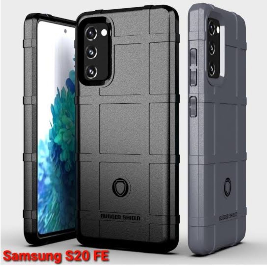 CASE SAMSUNG S20 FE S20FE RUGGED SHIELD SLIM ARMOR CARBON FIBER CASE