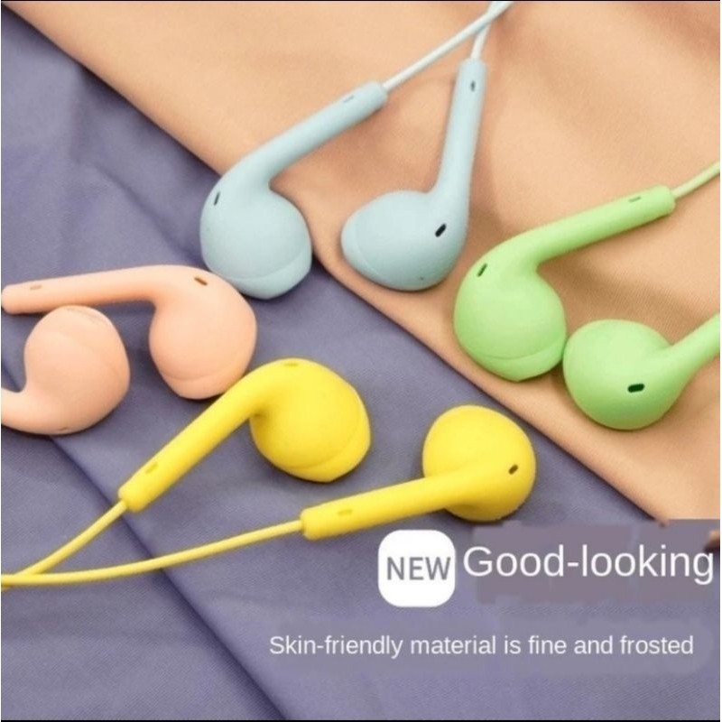 Headset Macaron u19 , Handsfee Earphone U-19