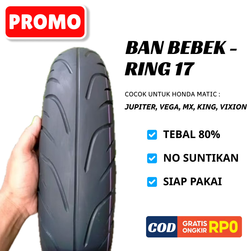 BAN MOTOR YAMAHA 70/90, 80/90, 100/80 Ring 17 - Ban Motor Second ORI COPOTAN JUPITER, VEGA, MX, KING