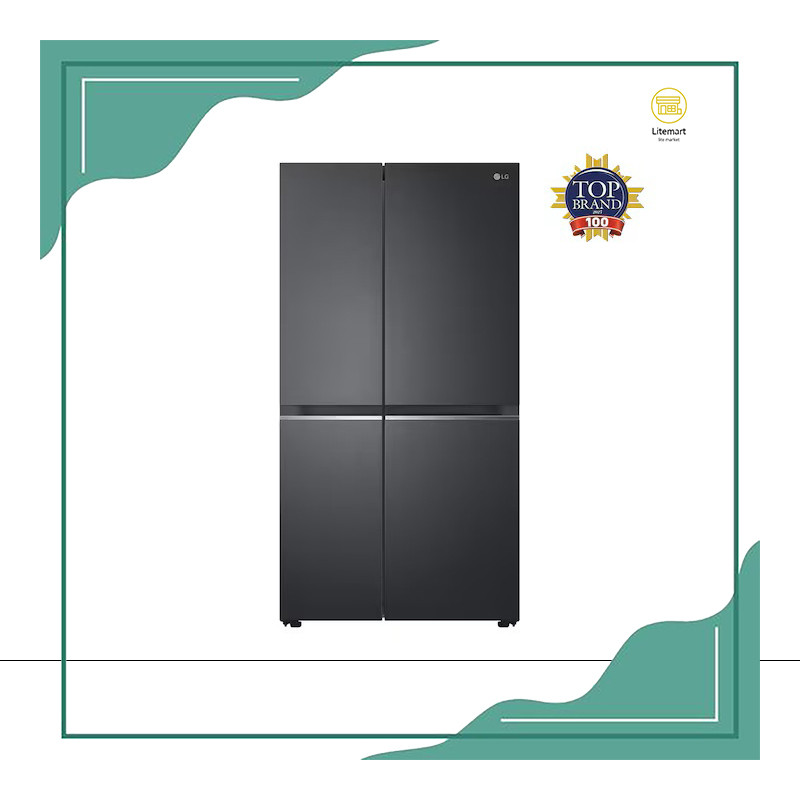 LG KULKAS SIDE BY SIDE 4 PINTU GC-B257SQZL
