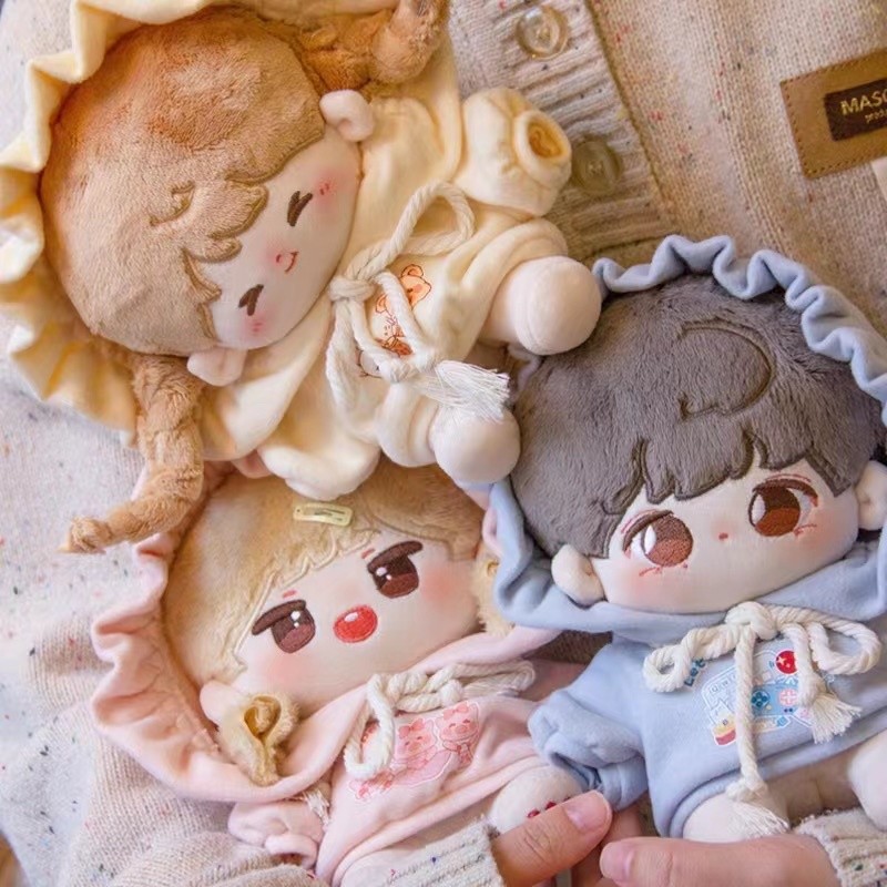 MAGELJAYA BAJU BONEKA HOODIE  20 CM/ BAJU DOLL 20 CM HOODIE/ BONEKA 20 CM/ DOLL CLOTHES/ DOLL CLOTHE