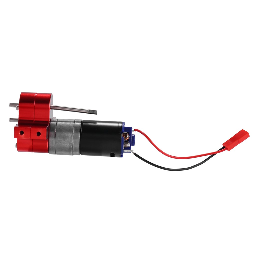 Metal 370 Motor Gearbox Gear Box For WPL C14 C24 B24 B36 MN D90 D99 MN99S RC Car Upgrade Parts-[A17I