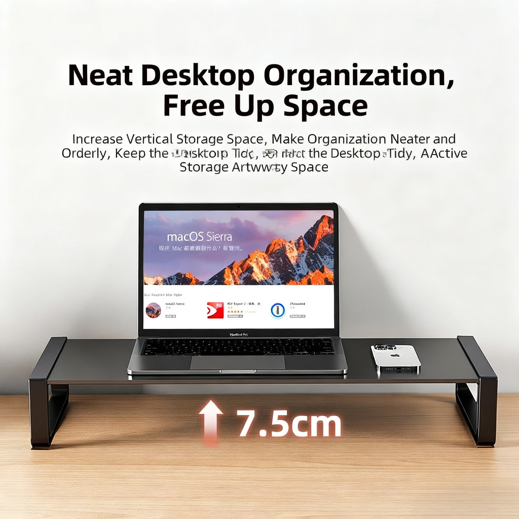 Laptop Stand Alloy Frame 4 USB Port PC Monitor Stand Monitor Laptop Monitor Stand With USB 3.0 Fast 