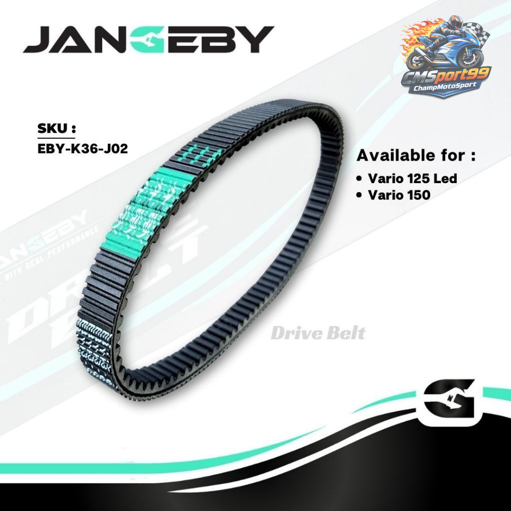 V Belt Drive Belt Jangeby Vario 125 Led Vario 150 Vanbelt Racing