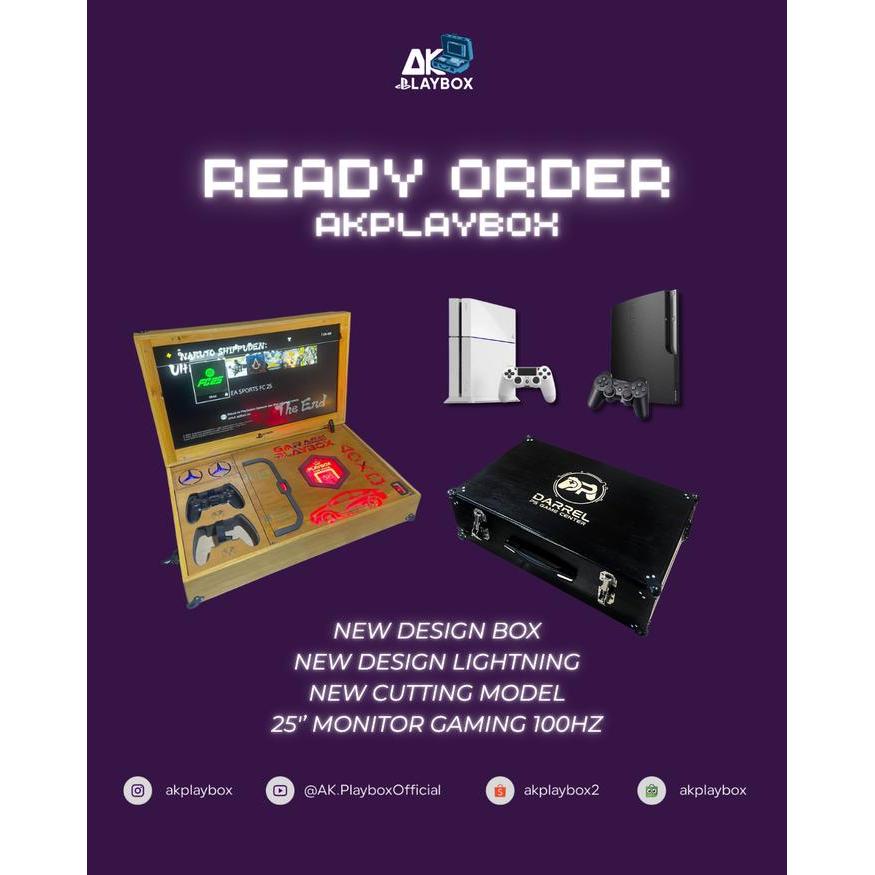 PLAYBOX PS4 PLAYSTATION PORTABLE BOX PREMIUM PREMIUM SET - SLIM HEN, 500GB