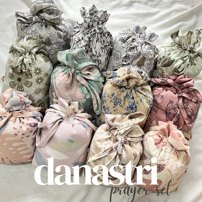 DANASTRI MUKENA - mukena resleting 2in1 crinckle airflow premium