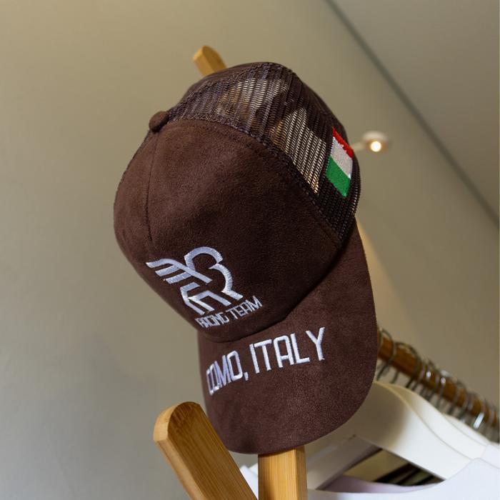 Como Trucker Hat | Topi Trucker Hat - Dark Brown Suede, All Size