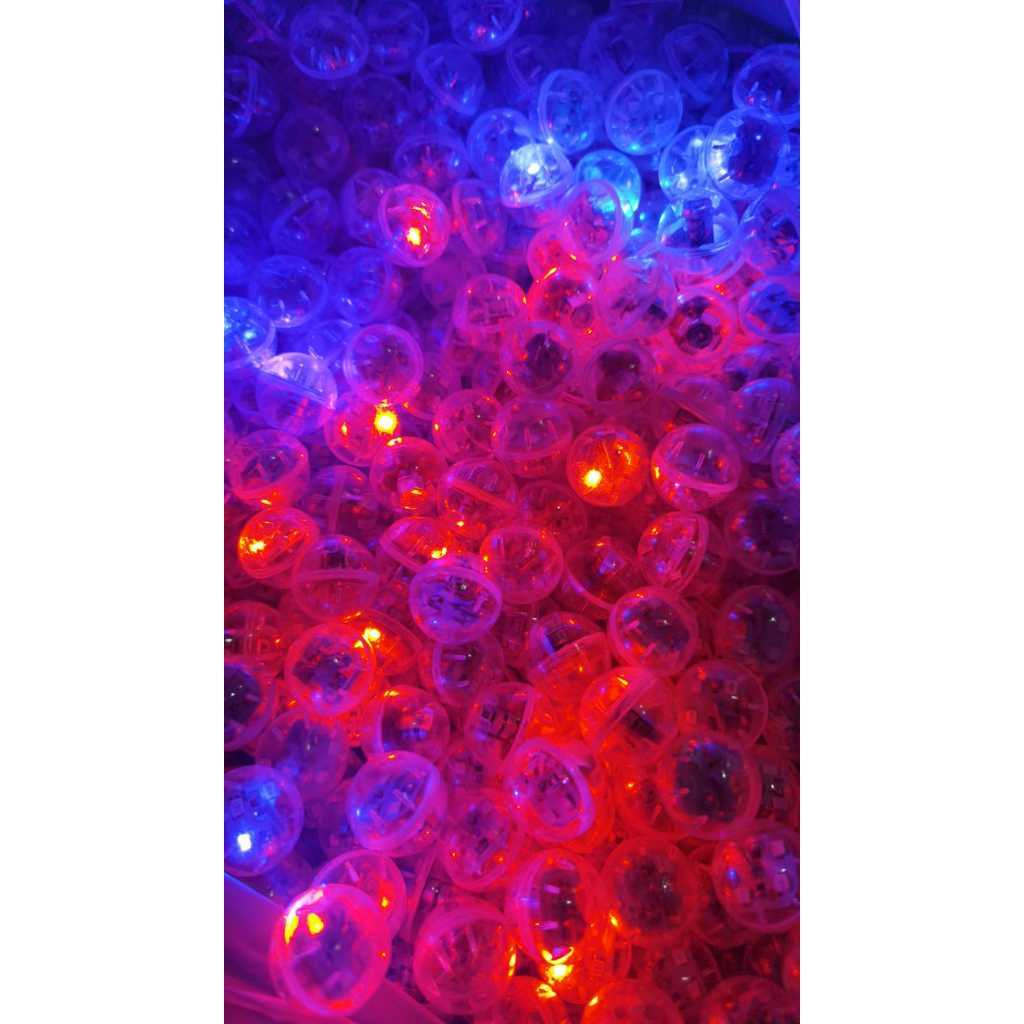 PTY BPP 1 PCS Lampu Led Bulat - Lampu Hias - Bola Led Warna Warni