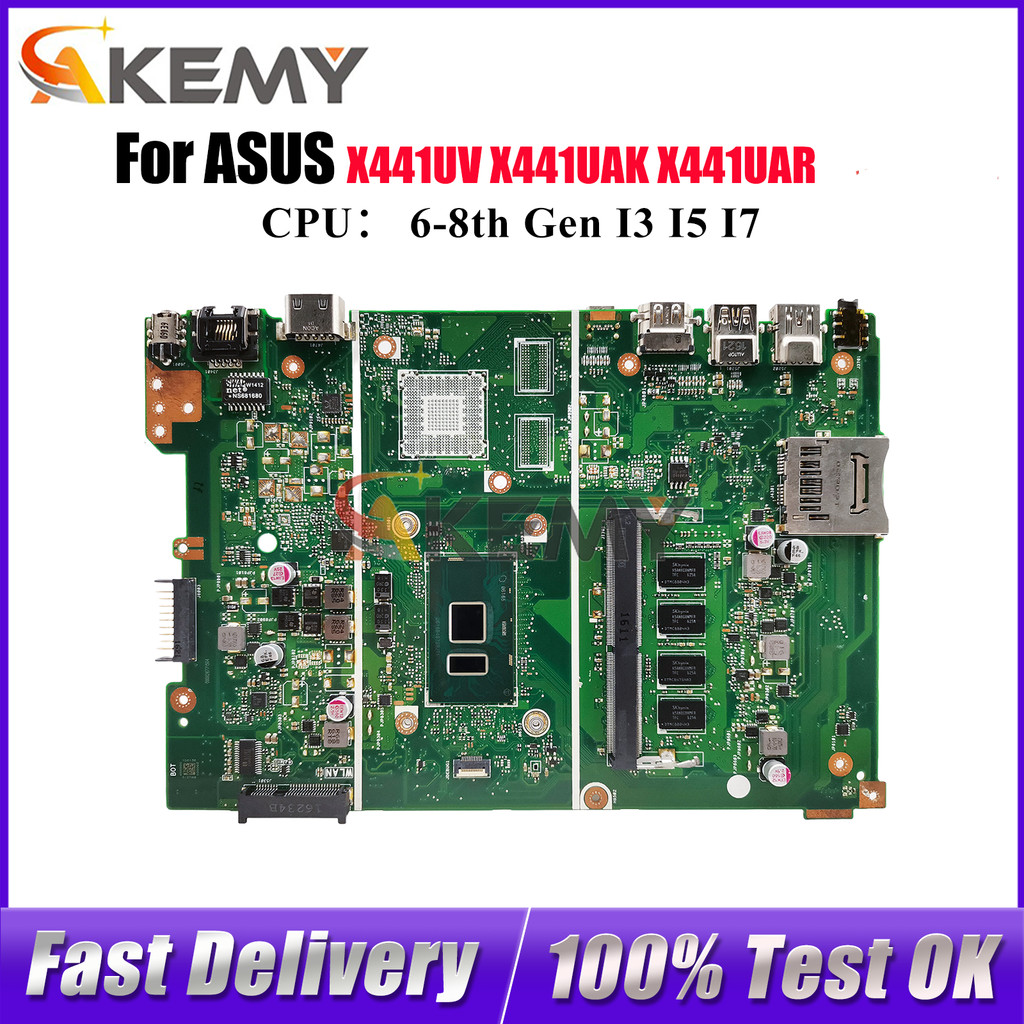X441UA Laptop Motherboard For ASUS X441U F441U X441UAR X441URK X441UB X441UV X441UAK X441UVK A441U X