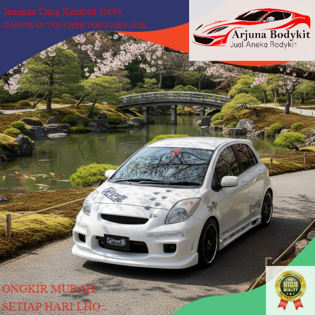 BUMPER YARIS bodykit toyota Yaris ings 2006-2011