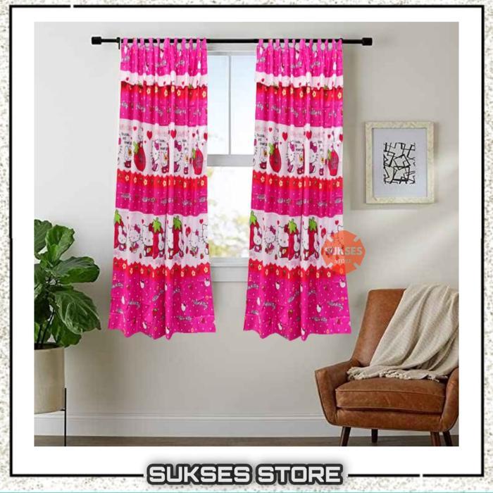 GORDEN / HORDENG / TIRAI JENDELA KARAKTER - HELLOKITTY