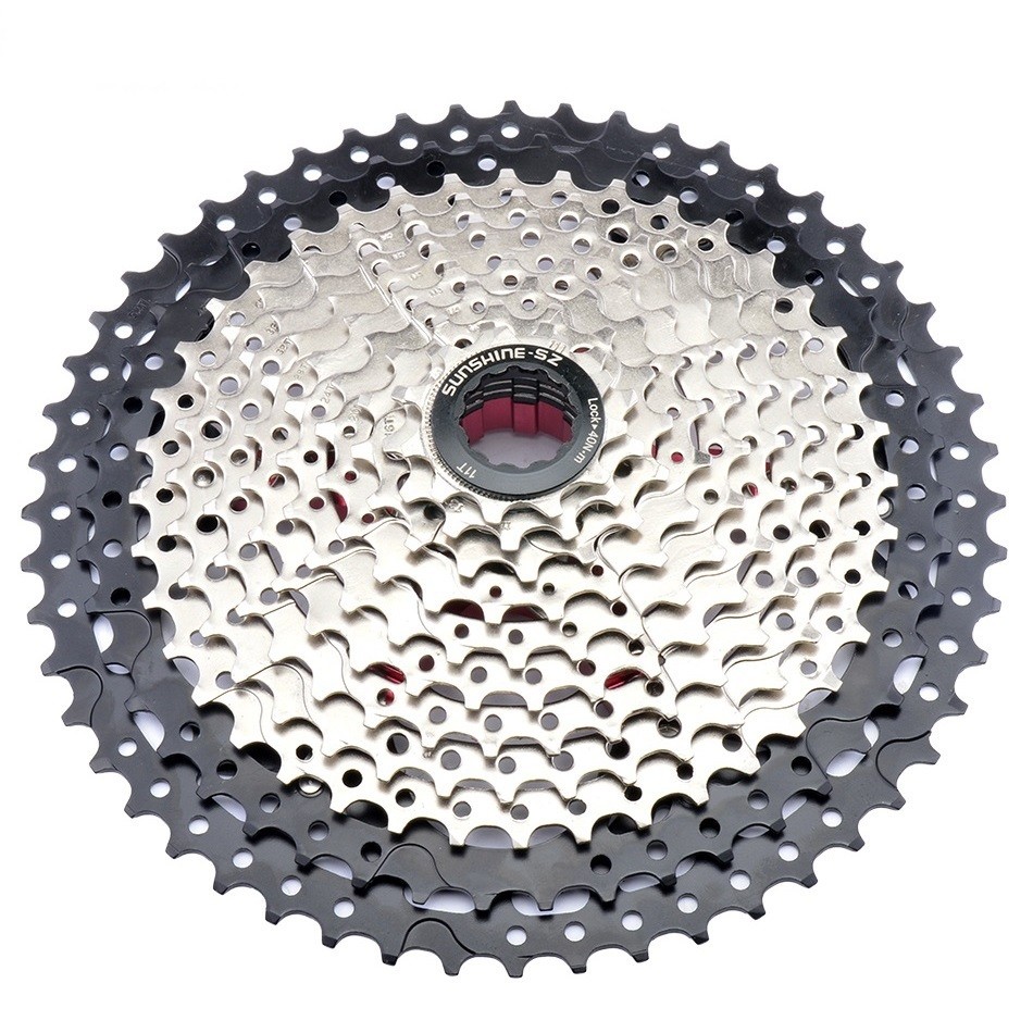 8 9 10 11 12 Speed Cassette 32/36/40/42/46/50/52T Wide Ratio Freewheel Mountain Bike MTB Bicycle Cas