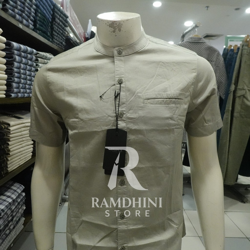 TRIPLE JEANS Kemeja Koko Short Sleeve SS.MC.415 1225