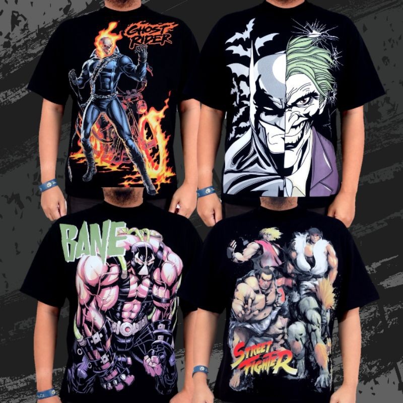 (COD) KAOS MOVIE SERIES KAOS GHOST RIDER KAOS SPAWN KAOS BATMAN GOTHAM KAOS STREET FIGHTER BAJU FILM