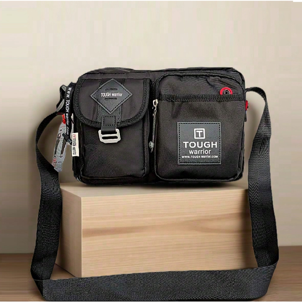 TAS SELEMPANG TOUGH WARRIOR / TAS BAHU PRIA & WANITA / TAS JUALAN  / SLING BAG / TAS TRAVEL