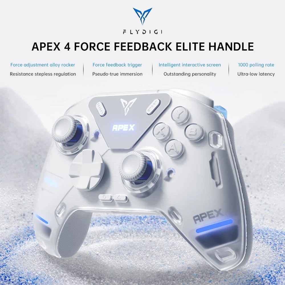 Flydigi Original APEX 4 Wireless Gaming Controller Dock Base For Apex 4/Vader 4 Pro Series USB White
