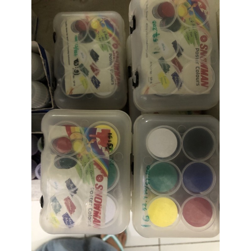 cat poster snowman 6 warna jumbo