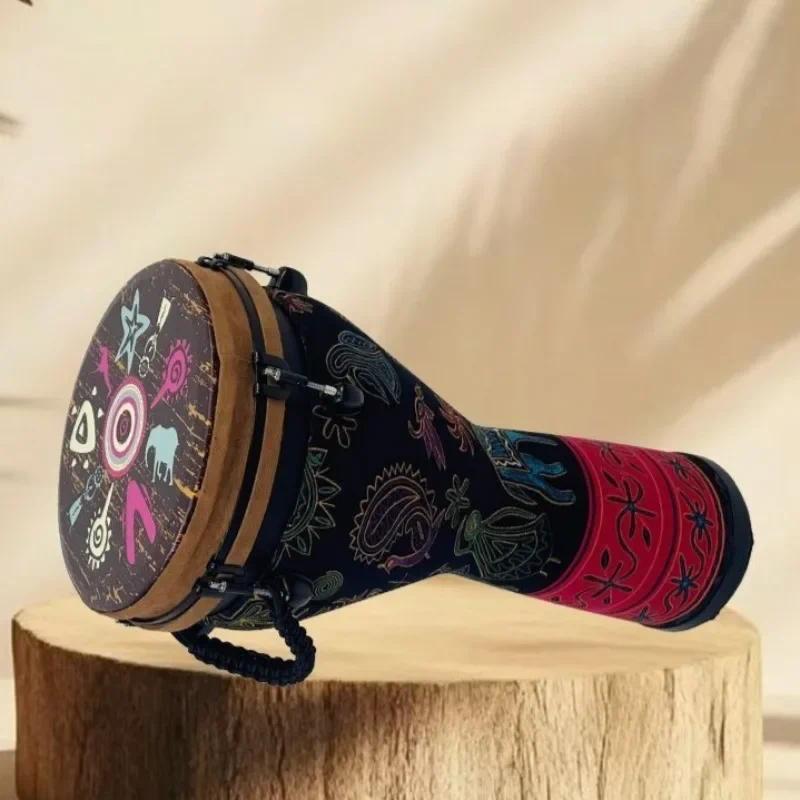 2025 12 Inch Djembe Drum Portable Children Tambourines Beginners Handheld  Professional Adult Percus