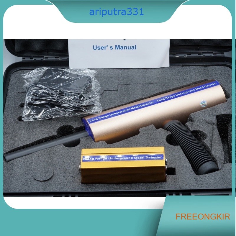 Metal Detektor Emas Logam Jarak Jauh AKS Underground Gold Detector Long Range Diamond Detector AKS D