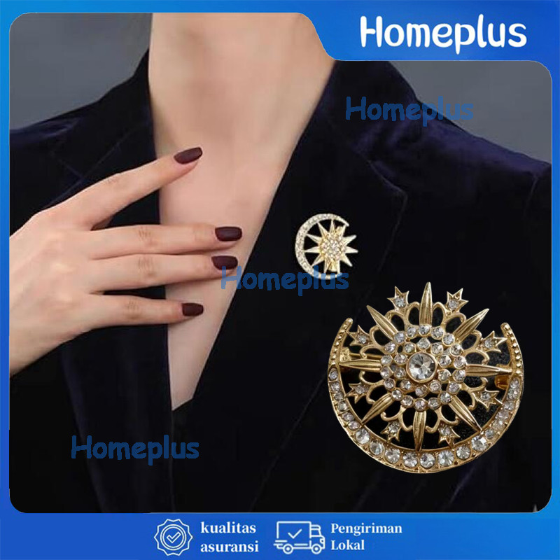 Bros Bulan Bintang Mutiara dan Permata Bros Mewah Bros Tanjak Topi