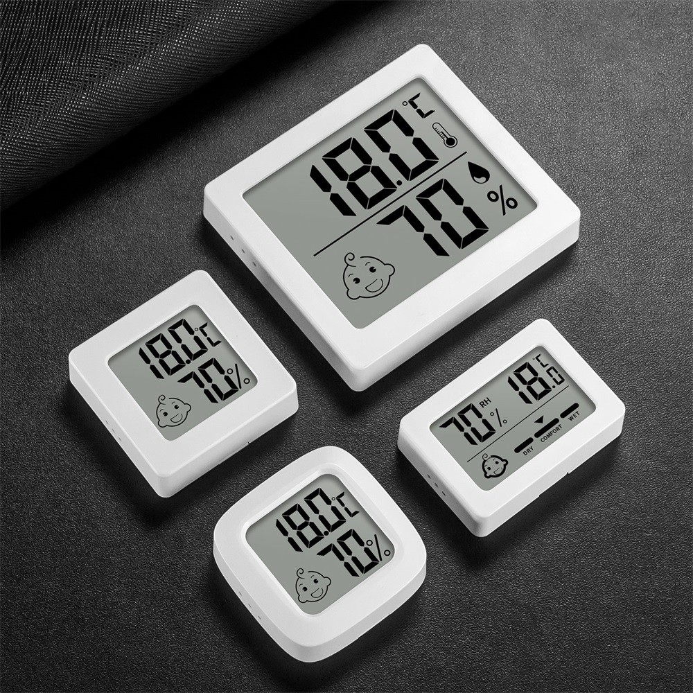 CIGARLOONG Mini Cigar Thermometer Hygrometer High Precision Measure Cigar Humity Home Thermometer Ci