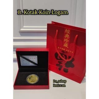 MUMPUNG PROMO Logam Asli Hadiah Angpao Emas Koin Asli Imlek tahun 2022 Shio Harimau - Ktk Koin Logam
