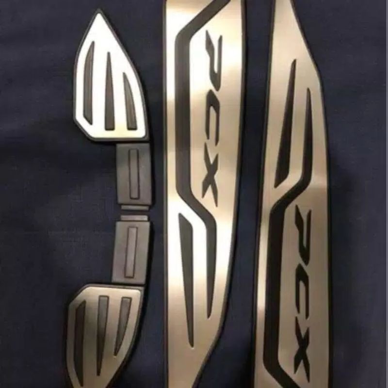 Karpet pcx 150 dan pcx 160 cc  2021- 2022 original ahm pijakan kaki pcx aksesoris resmi honda