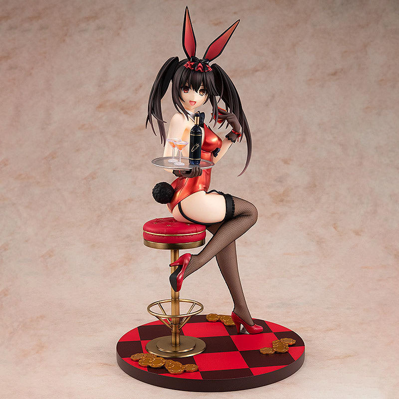 28cm KDcolle Date A Live Light Novel Tokisaki Kurumi Bunny Ver. 1/7 PVC Action Figure Anime Figure C