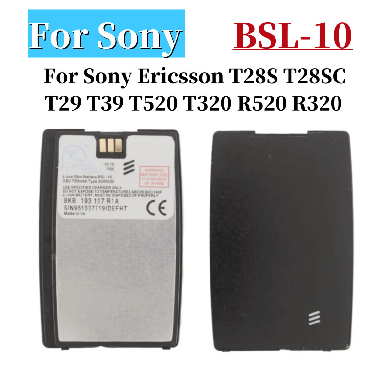 1pcs/lot Battery BSL-10 for Sony Ericsson T28S T28SC T29 T39 T520 T320 R520 R320 BUS-11