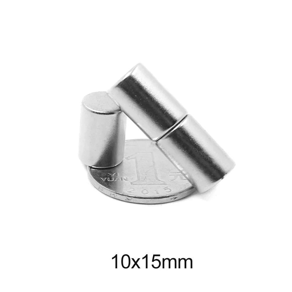 10x15 mm Powerful Round Magnet 10mm X 15mm For Home Refrigerators, Offices DIY 10x15mm 10*15 mm