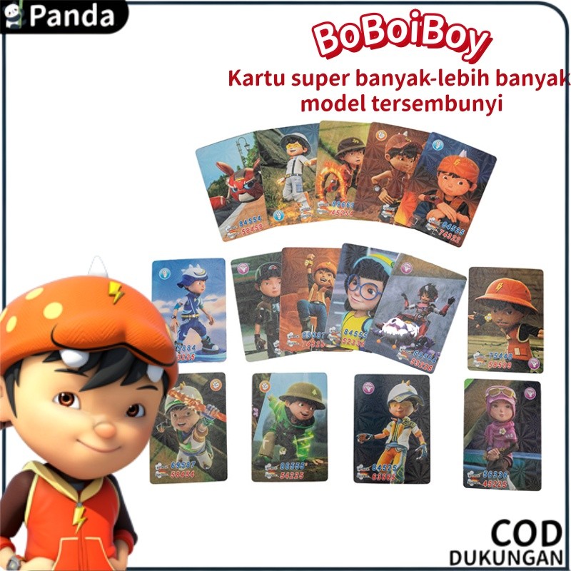 PAKET 12 BUNGKUS KARTU BOBOIBOY GALAXY BARAJU EDISI BARU NEW 2026 DG TRADING CARD MAINAN KARTU KOLEK