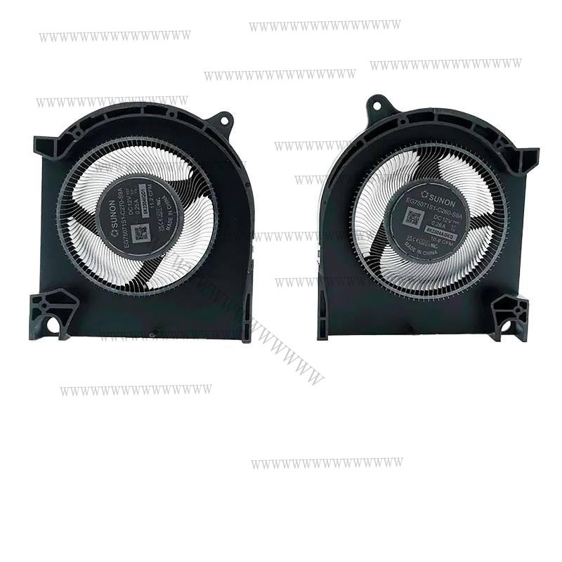 HD New Laptop CPU GPU Cooling Fan Cooler for Dell G16 7630 EG75071S1-C270-S9A EG75071S1-C260-S9A DC 