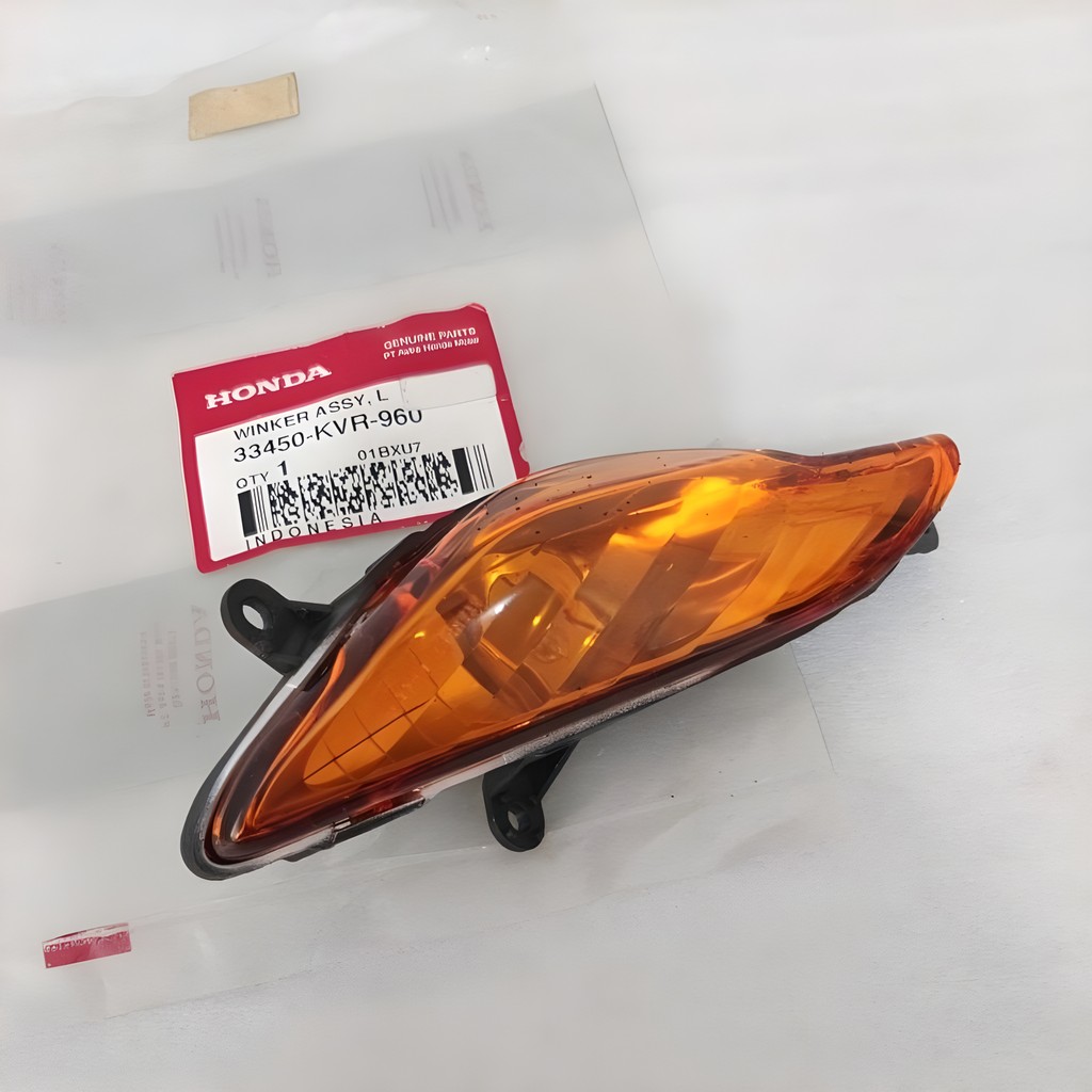 33450KVR960 WINKER ASSY L Lampu Sein Kiri Depan Honda Revo 33450-KVR-960