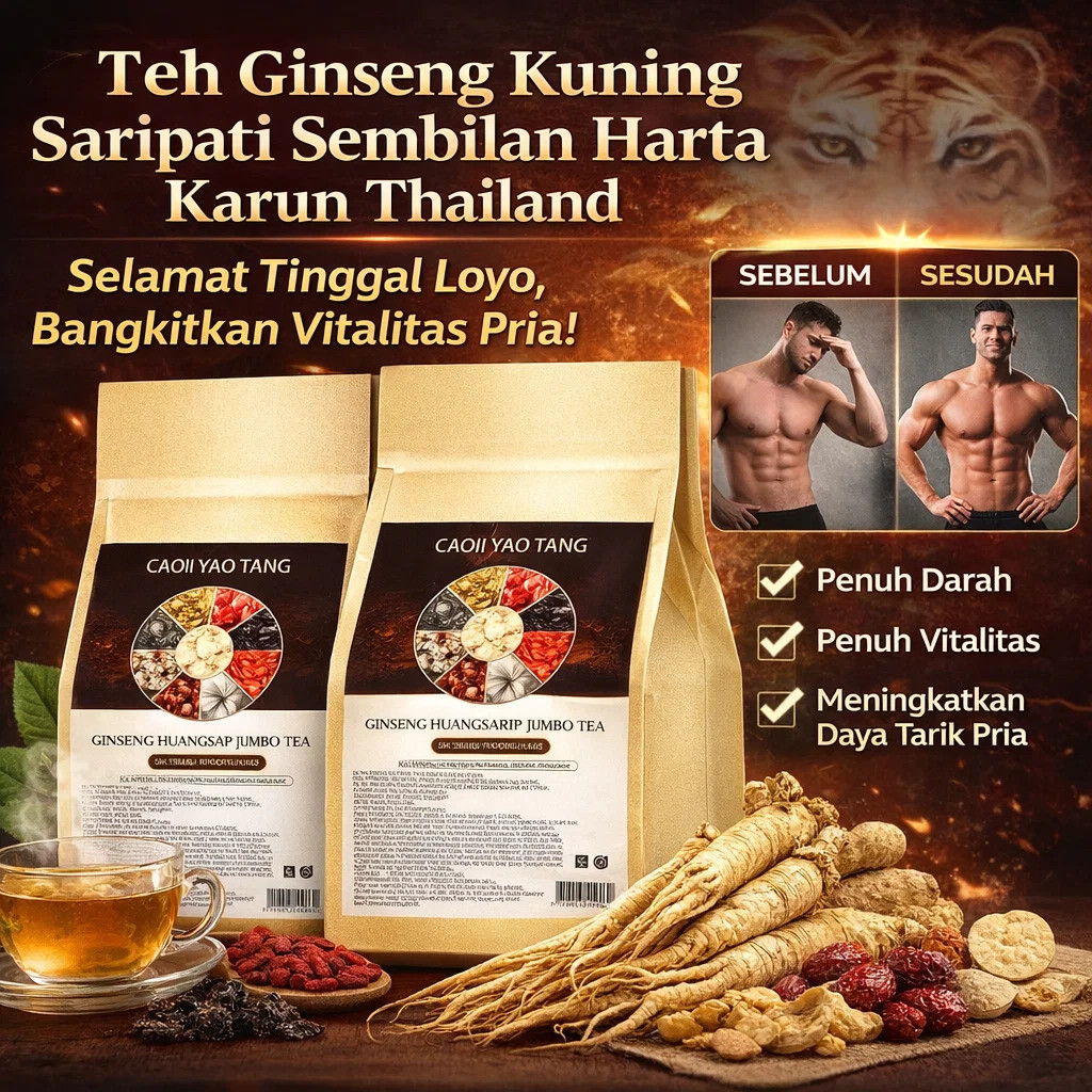 Teh Sembilan Harta Karun Ginseng Dan Polygonatum | Teh Ginseng | Teh Polygonatum | Teh Kesehatan | T