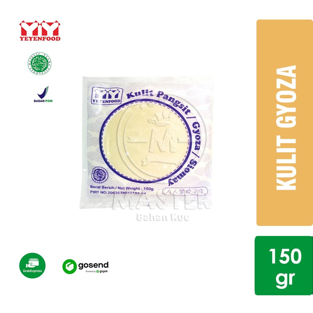 Kulit Gyoza / Dimsum / Siomay Yeyen Label Biru 150gr [KHUSUS INSTANT] - Fasyanita Online Fresh Mart 