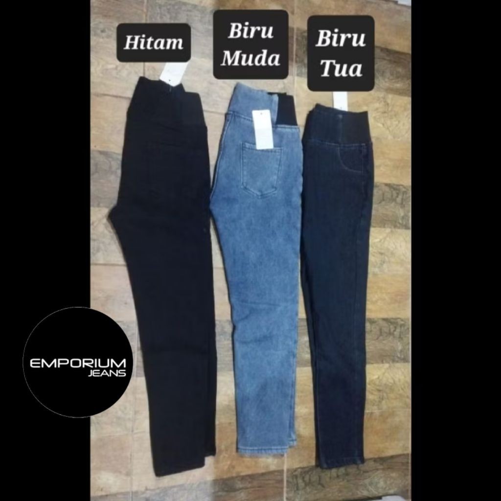 New Celana Jeans Musim Dingin Wanita / Celana Musim Dingin / Celana Winter / Celana Thermal 015
