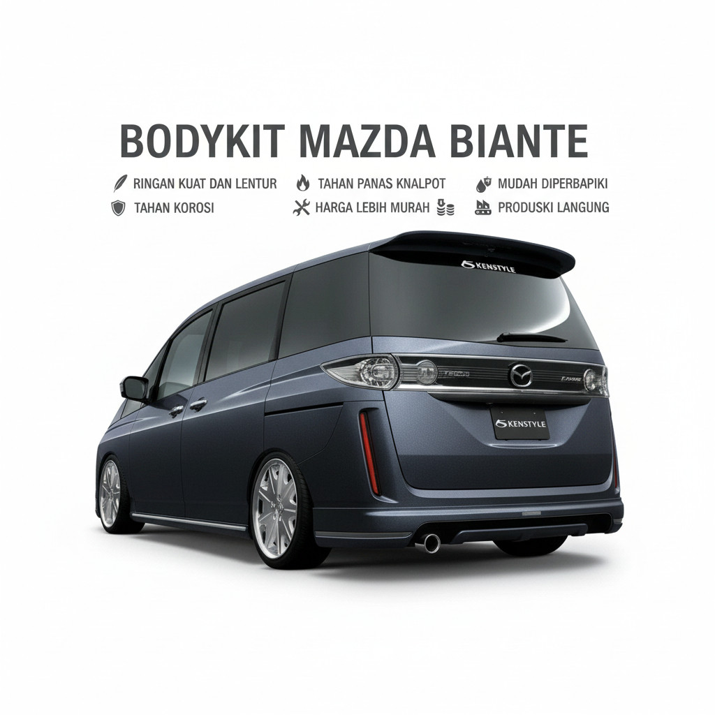 bodikit Bodykit mazda biante body kit mazda biante kenstyle