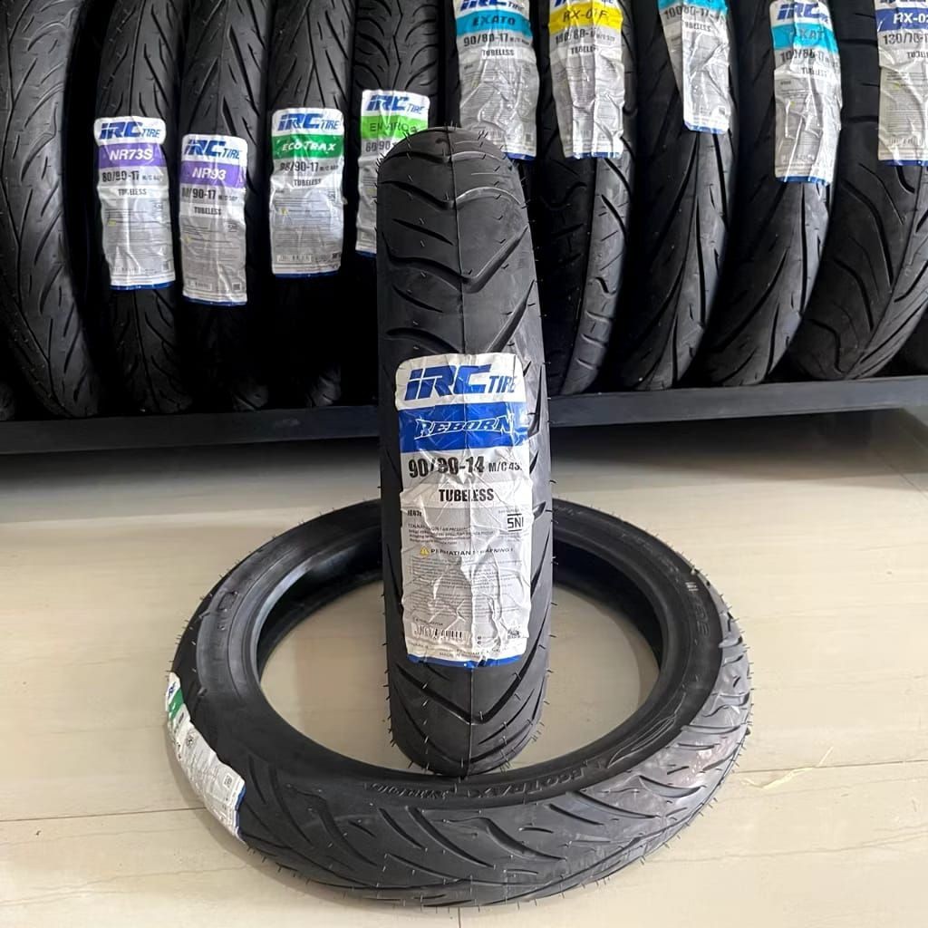 promo ban depan vario 150 tubeless 90/80 merk IRC REBORN