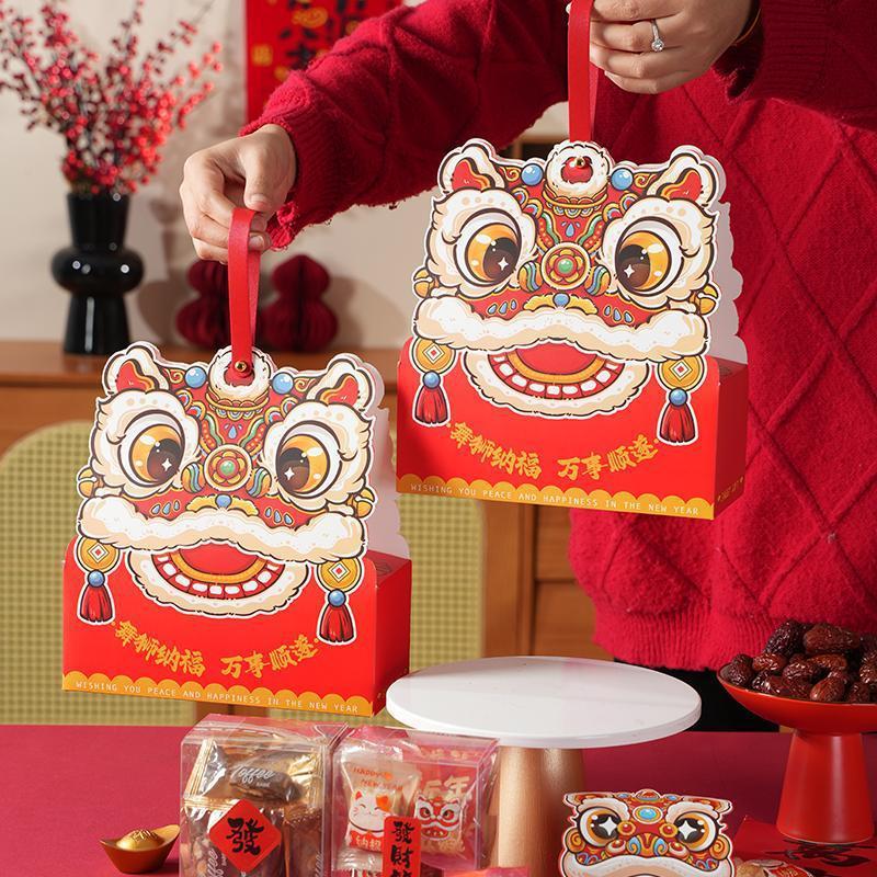 Box Imlek / Box Souvenir Imlek / Box Hampers Imlek / Kotak Hampers Imlek / Kotak Barongsai / SIE01-0