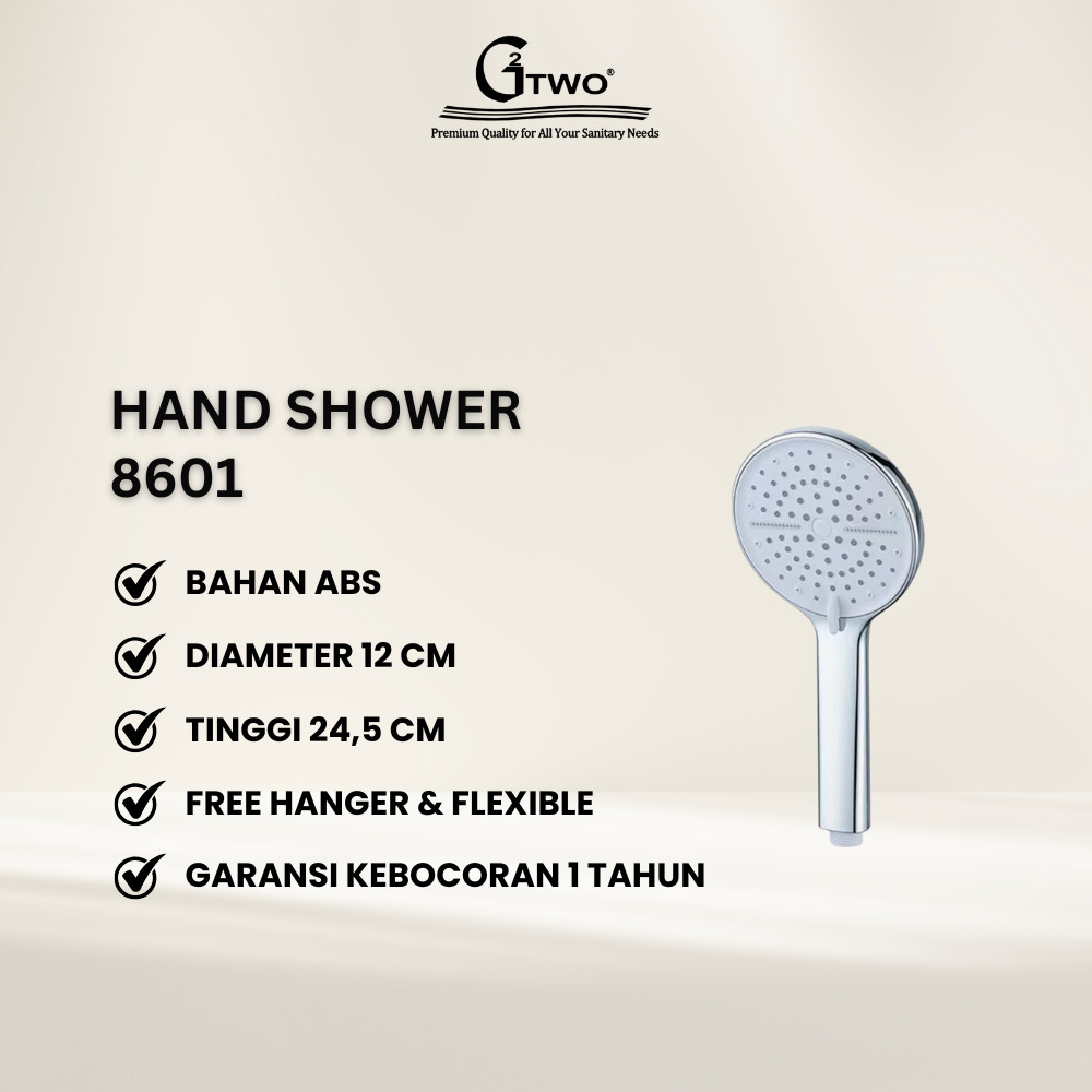 Hand Shower ABS GTWO (8601)