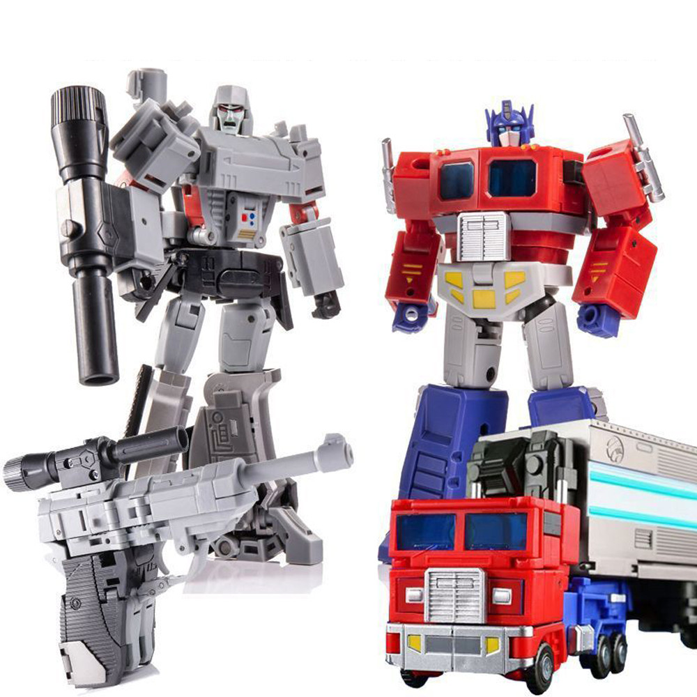 Transformation Toys JINBAO Pistol Galvatron 8002 OP Commander 2001 G1 Figure Trailer Car Action Defo