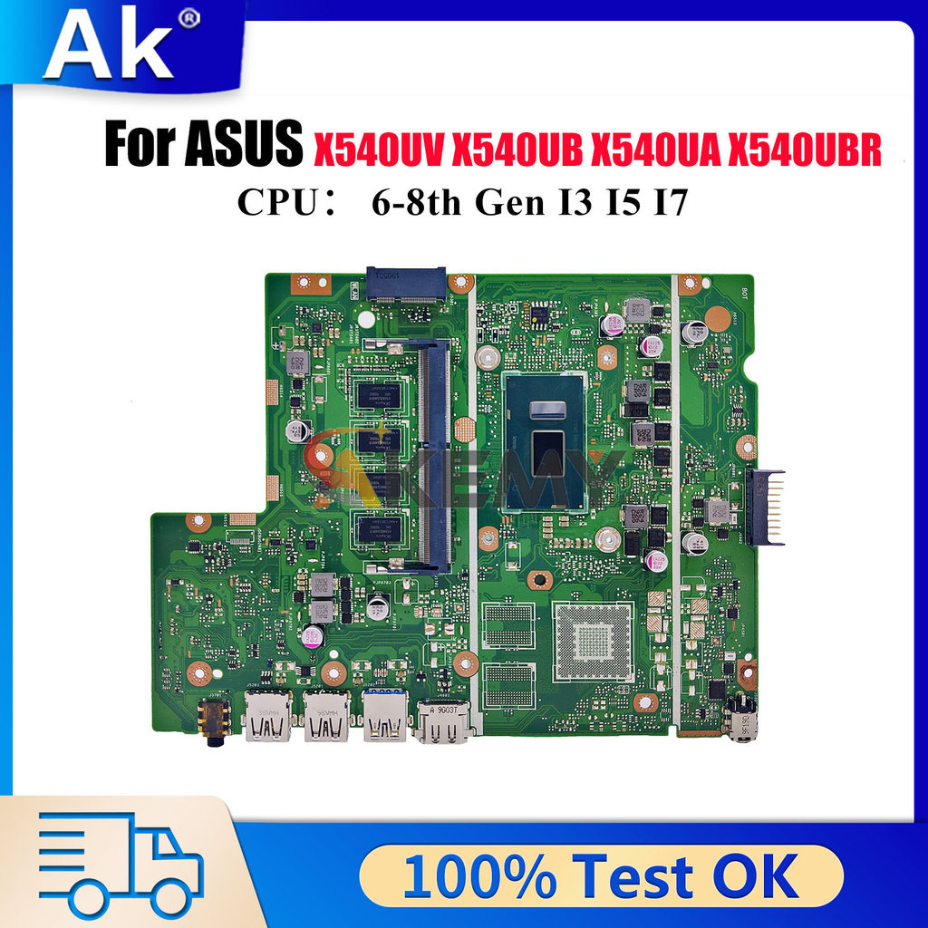 X540UA Laptop Motherboard For ASUS F540U P540U X540UBR X540UAR X540U X500U X540UV R540U A540U X540UB