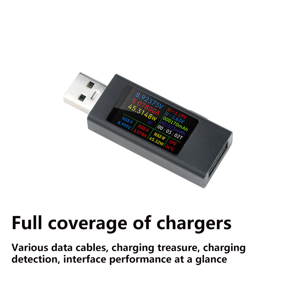 DC 4-30V 0-12A USB Tester DC Voltage Meter gital say Ammeter Power Meter arging Tester Current Volta