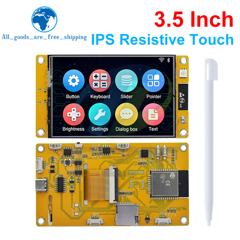 2.4/2.8/3.5 in LCD TFT Module ESP32 LVGL WIFI&Bluetooth TFT say Module 240*320 Smart say Screen With