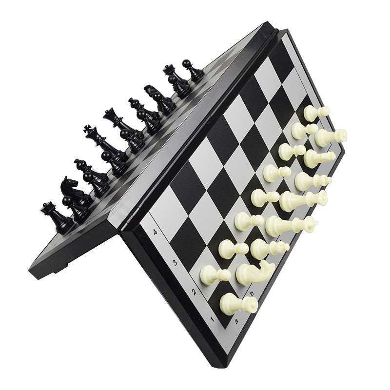 Papan Catur Magnet Chess Magnetic Board Game Bidak Menempel